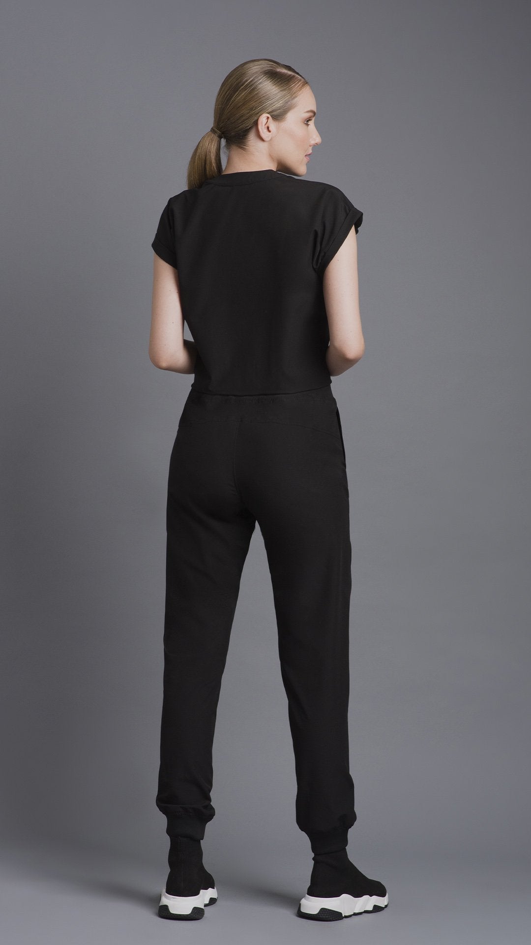 Kanaus® Pants Casual Total Black | Women